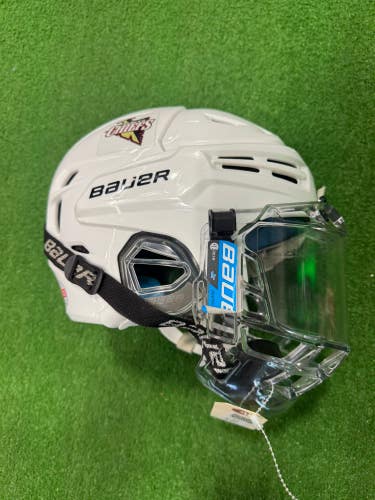 White Small Bauer Re-akt 65 Helmet (Used)