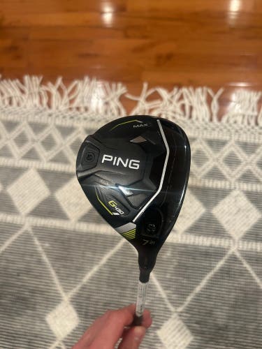 Men's 2024 Ping G430 Max Right Handed Fairway Wood Senior Flex 7 Wood (Used)