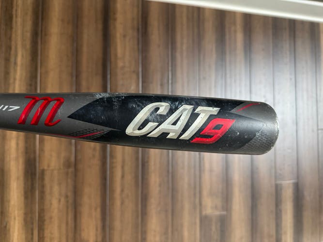 Marucci CAT9 Alloy USSSA Certified Bat (-10)  17 oz 27" (Used)