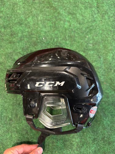 Black CCM Tacks 210 Helmet (Used) | Small