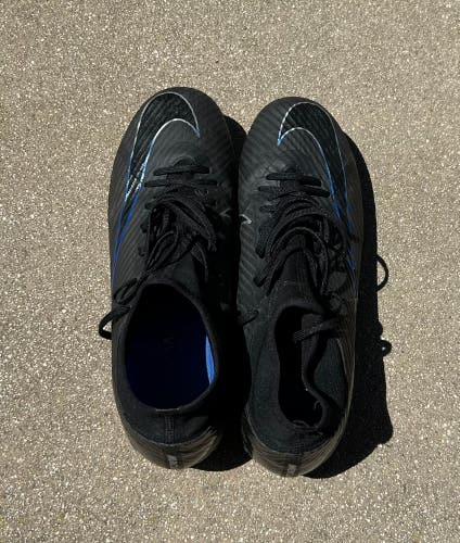Black Men's Size M 9.0 (W 10.0) Nike Mercurial Vapor Molded Cleats Cleats (Used)