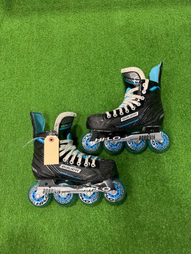 Senior Bauer RSX Inline Skates Regular Width Size 7 (Used)