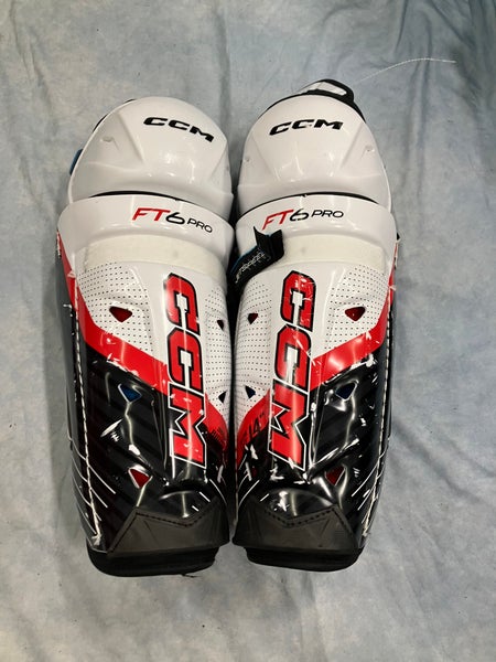 Senior CCM Jetspeed ft6 pro Shin Pads 14" (Used)