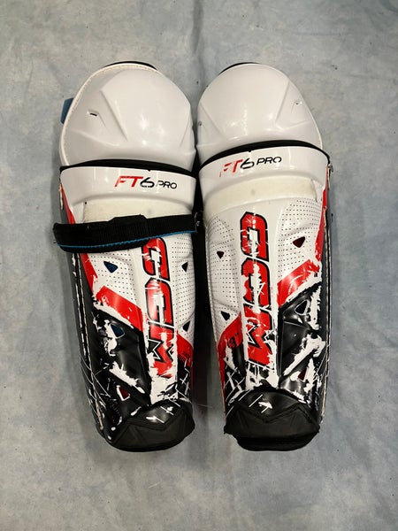 Senior CCM Jetspeed ft6 pro Shin Pads 13" (Used)