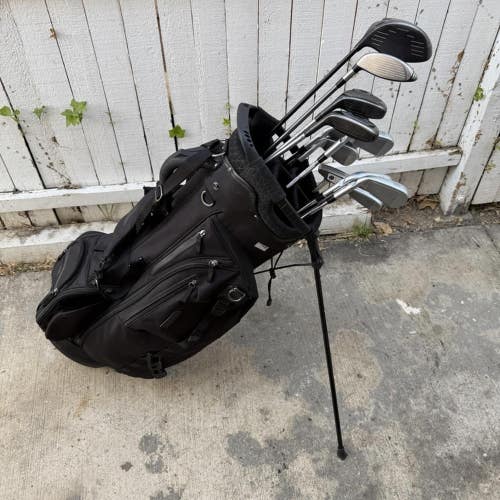Ping i500 Mens Right Handed Golf Club Complete Set With Master-Piece Stand Bag