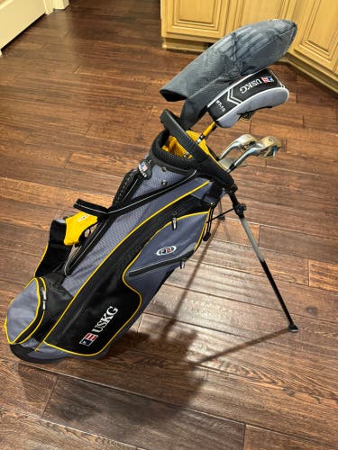 Junior  US Kids Golf WT-10S Left Hand Clubs (Full Set) Junior 6 Pieces (Used)