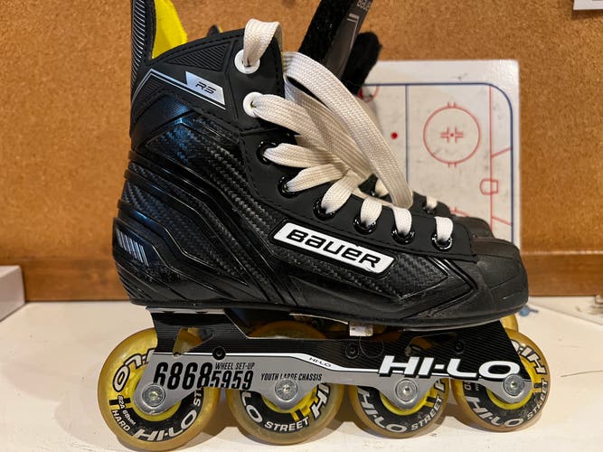 Bauer RS Inline Skates Regular Width Size 2 (Used)