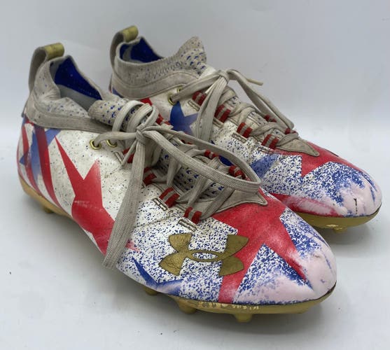 Men's Size M 8.0 Under Armour Low Top Spotlight MC Molded Cleats