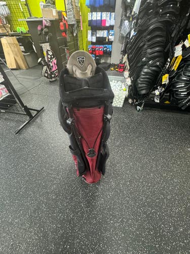 Used Nike NIKE AIR Mens Stand Bag Maroon 11849-S000029718