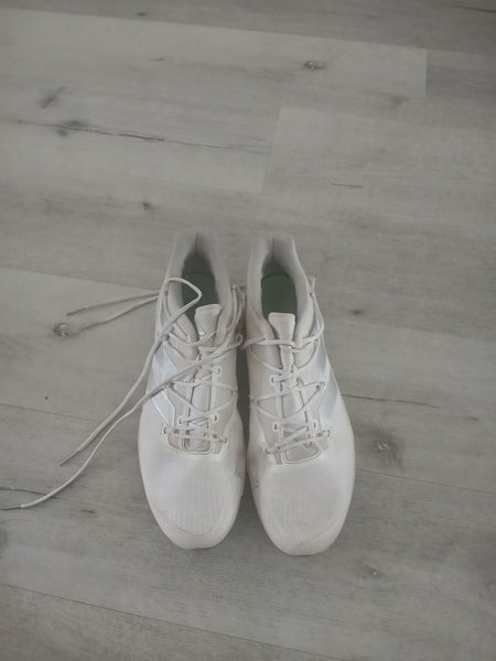 White Men's Size 13.0 (W 14.0) Adult Adidas Low Top (Used)