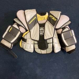 Intermediate Small / Medium Warrior Ritual X3E Goalie Chest Protector (Used)