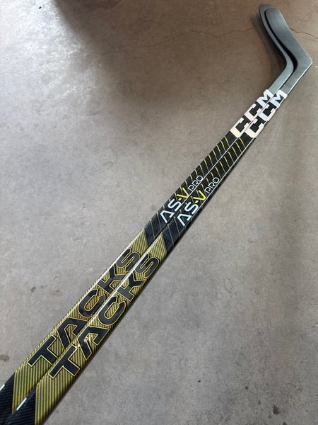 2 PACK 100 Flex P88 CUSTOM New Senior CCM Left Hand Pro Stock Tacks AS-V Pro Hockey Stick