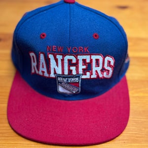 Blue Adult Unisex Medium/Large Mitchell & Ness Hat (Used)