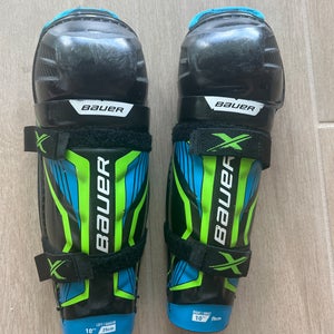 Bauer X 10" Shin Pads (Used)