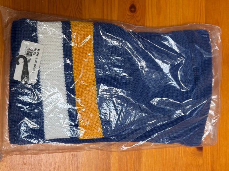 St.Louis Blues Large Senior Knit Socks (New)