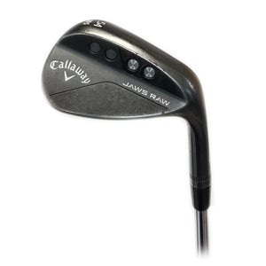 Callaway Jaws Raw Black Plasma 54*/10* S Grind Lob Wedge Steel True Temper Tour
