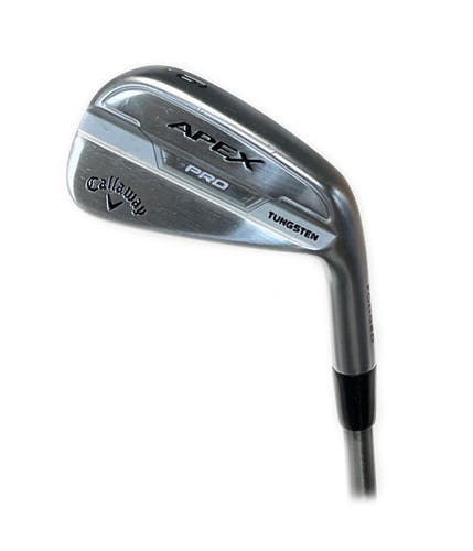 Callaway Apex Pro 21 Forged 6 Iron Aerotech SteelFiber i110cw Stiff Flex