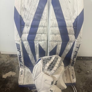 True Goalie Pads and Glove!