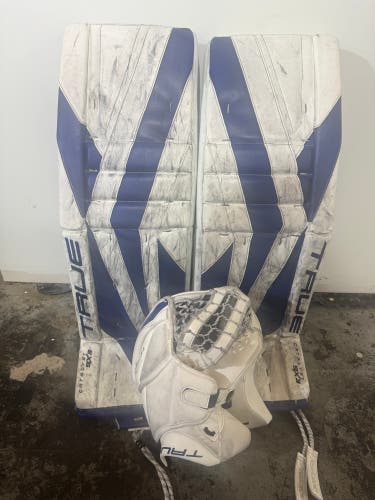 True Goalie Pads and Glove!