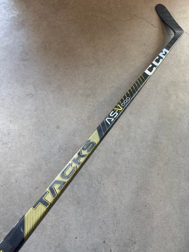 100 Flex P28M CUSTOM New Senior CCM Left Hand Pro Stock Tacks AS-V Pro Hockey Stick