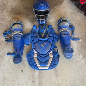 Easton Gametime Catcher's Set With Catchers Bag(Used)