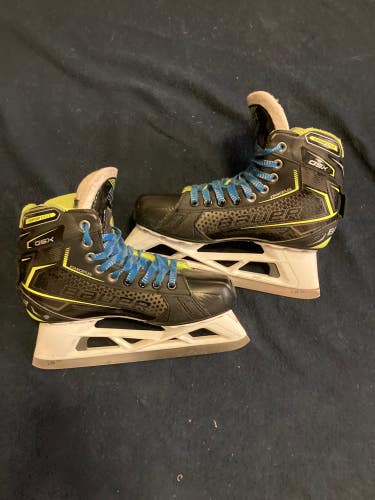 Senior Bauer GSX Hockey Goalie Skates Regular Width 7 (Used)