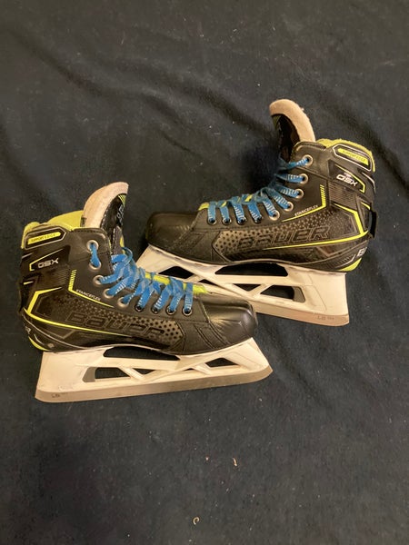 Senior Bauer GSX Hockey Goalie Skates Regular Width 7 (Used)