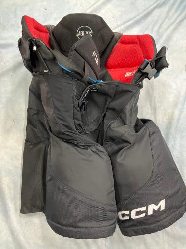 Black Junior Small CCM Jetspeed ft6 Hockey Pants (Used)