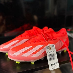 Orange Men's Size M 8.5 (W 9.5) Adidas X Crazyfast Elite Cleats (New)