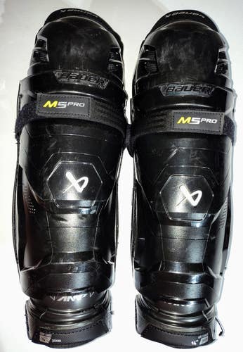 Bauer M5 Pro 14" Shin Pads (Used)