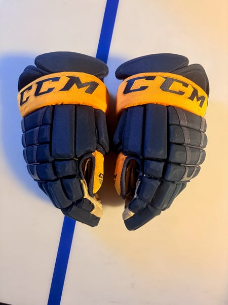 Buffalo Sabres Pro Stock CCM Hockey Gloves