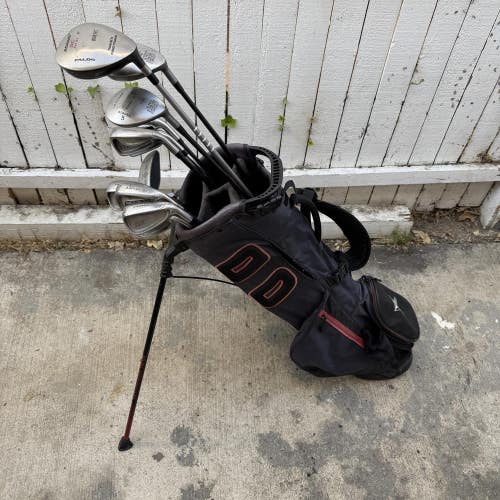 Adams Golf Idea Tech Mens Right Handed Golf Club Complete Set With Stand Bag