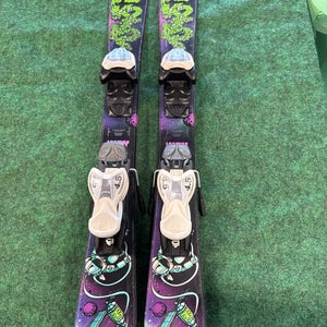 Kid's K2 Indy Skis With Marker 4.5 Bindings (Used) | 88 CM