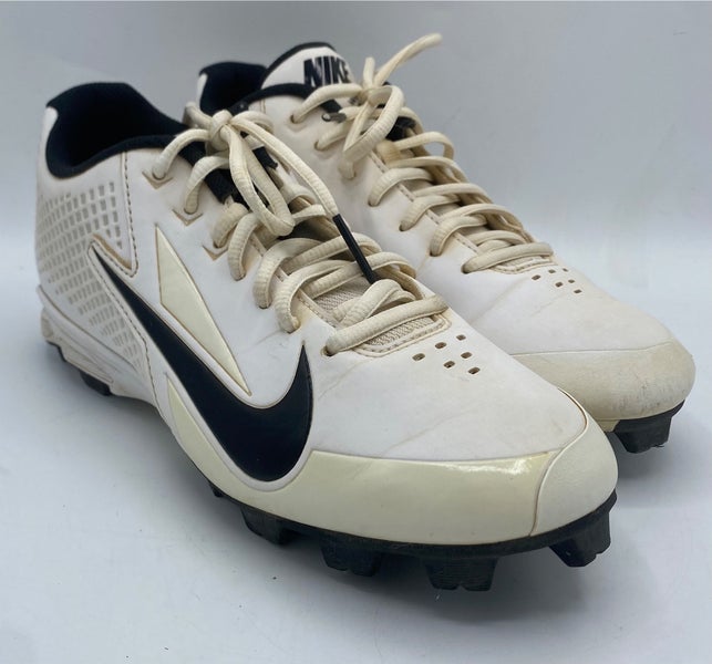 White Men's Size M 7.5 Nike Vapor Keystone Molded Cleats