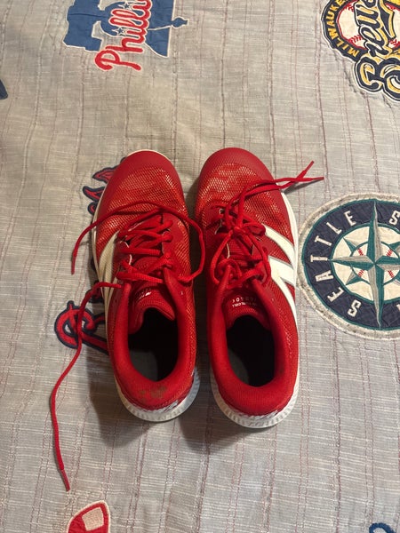 Red Men's Adult Size M 11.0 (W 12.0) New Balance MX99 Shoes (Used)