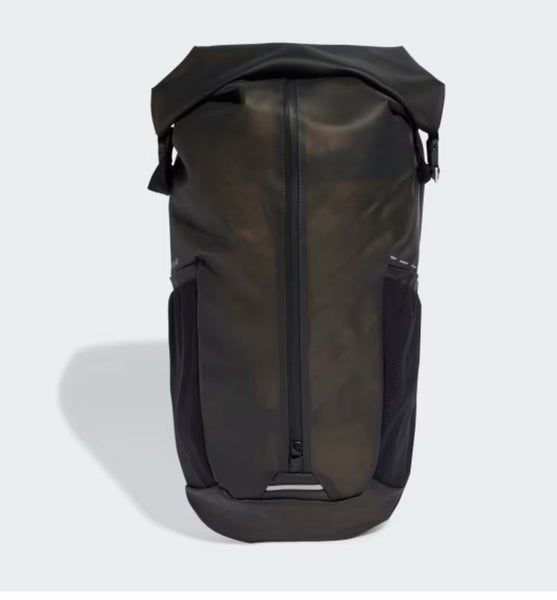 Adidas IT2182 Black Adaptive Packing System Water Repellant Backpack 4D $275