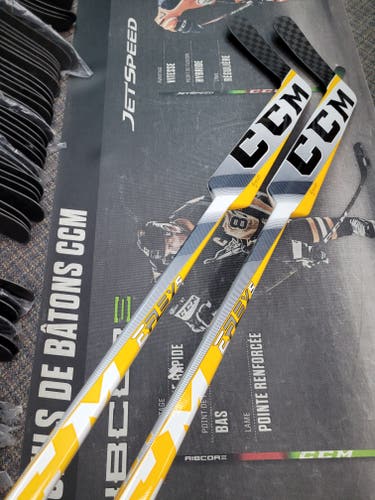 2 PACK | 26" NEW! Senior CCM Eflex 5 Pro lite Regular Goalie Stick 26" Paddle Pro Stock (New)