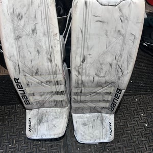 35"  2023 Bauer MACH Goalie Leg Pads  (Used)