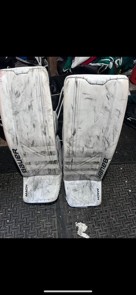 35"  2023 Bauer MACH Goalie Leg Pads  (Used)
