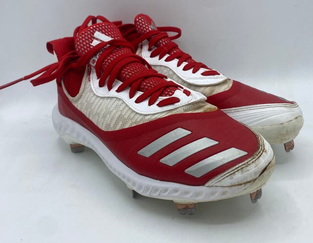 Red Men's Size M 8.0 Adidas Low Top Icon 6 bounce Metal