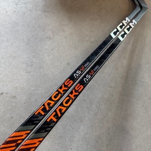 2 PACK 90 Flex P92 New Senior CCM Left Hand Pro Stock Tacks AS-VI Pro Hockey Stick