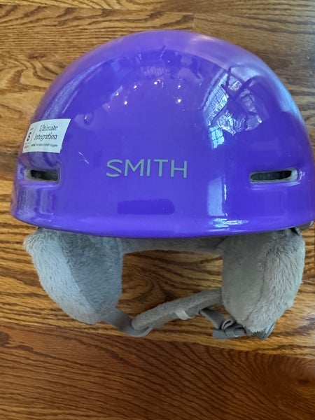Smith Zoom Jr. Youth Small 48-53cm Purple Ski/Snowboard Helmet