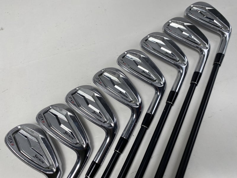Srixon ZX5 Iron Set 4-PW+AW KBS Max Graphite Iron 55 Senior Graphite Mens RH