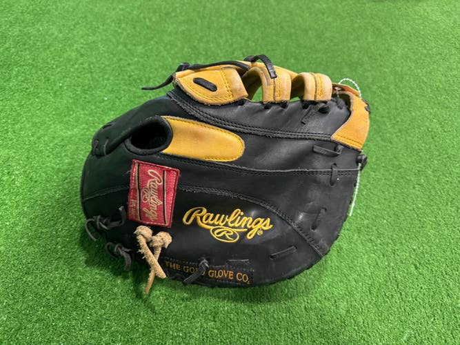 Brown Rawlings Gold Glove Elite LH First Base Baseball Glove 12.5" (Used)