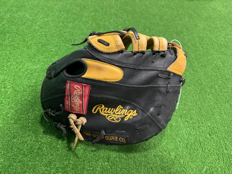 Brown Rawlings Gold Glove Elite LH First Base Baseball Glove 12.5" (Used)