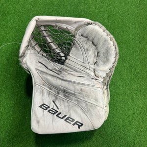 White Intermediate Bauer Vapor X5 Pro Goalie Glove
