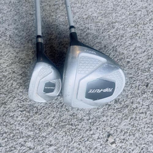 Women's TopFlite Driver & 5 Hybrid Ladies Flex Set Golf Club