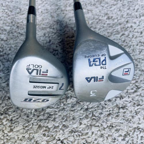 Women's Fila 3/7 Fairway Woods Golf Club Set