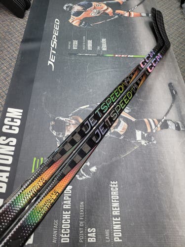 2 PACK | P88 | 75 Flex NEW! Senior CCM Jetspeed FT7 Pro Left Hand Hockey Stick P88 Pro Stock (New)