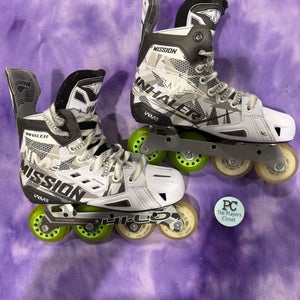 Junior Mission Inhaler WM03 Inline Skates Wide Width Size 5 (Used)